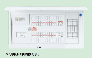 パナソニック BQEF86221J 住宅分電盤 太陽光発電システム対応 フリースペース付 単相3線計測電源用ブレーカー内蔵 リミッタースペースなし 22+1+1 60A
