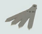 未来工業 FH-2HN 替刃 せっこうボード専用 4枚入 フリーホルソー (深型)