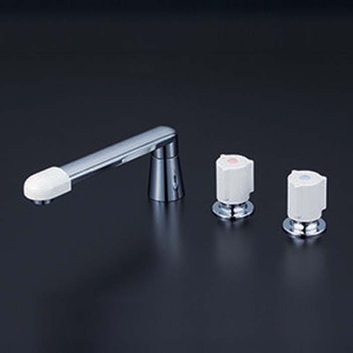 つーさん　KVK KM5011水栓　2個 シングル混合栓 撥水：KM5011THS｜キッチン用水栓：台付1穴