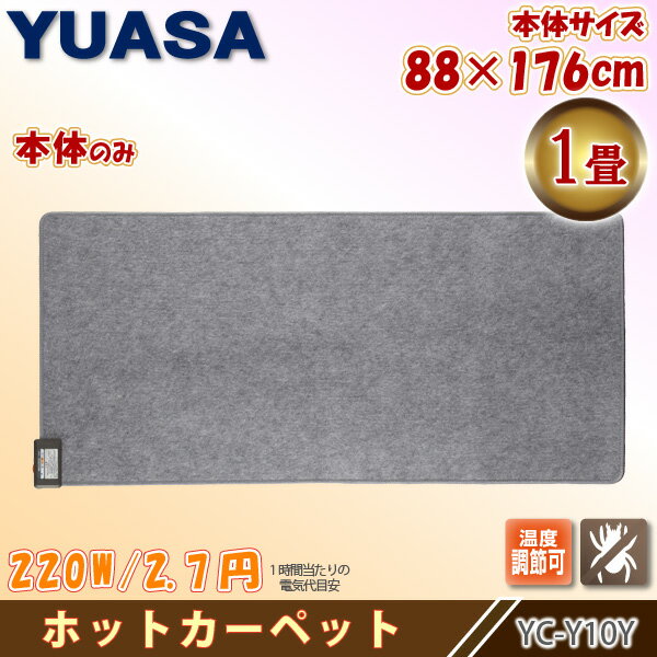 ATvCX YC-Y10Y(K) zbgJ[ybg1{ 88x176cm _jގ@\ x߉\ ȃGl X^_[h^Cv YUASA