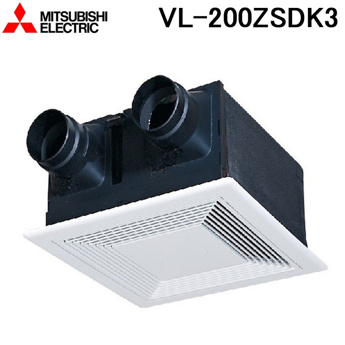 【新品未使用品】VL-200UA 三菱電気ロスナイ VL-200KA4-D 通販(卸価格)|三菱電機 住宅用ロスナイ(寒冷地仕様