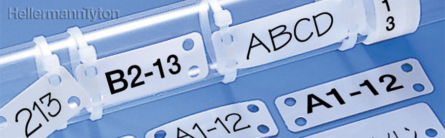 �w���}���^�C�g�� IMP-2.5-W �}�[�J�[�v���[�g ���C�h(100��) �^�C�g�� HellermannTyton