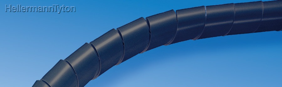 �w���}���^�C�g�� TS-6N-W �X�p�C�����`���[�u �ό� 100m×1�� �� �^�C�g�� HellermannTyton