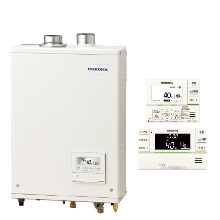 コロナ UKB-AG472F(FFW) 石油給湯器 AGシリーズ 水道直圧式 フルオート 屋内設置型 強制給排気 リモコン付属 CORONA (法人限定)