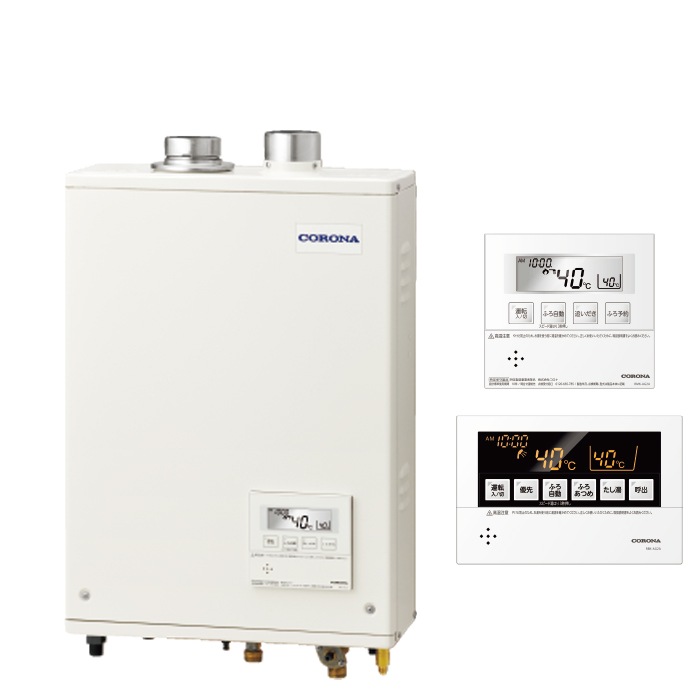 コロナ UKB-AG472A(FFW) 石油給湯器 AGシリーズ 水道直圧式 オート 屋内設置型 強制給排気 リモコン付属 CORONA (法人限定)