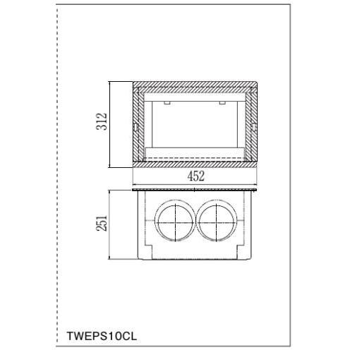 �p���} TWEPS10CL �����핔�� Paloma