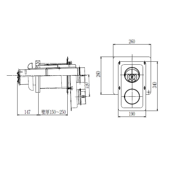 �p���} WTG-100B-3 �����핔�� Paloma