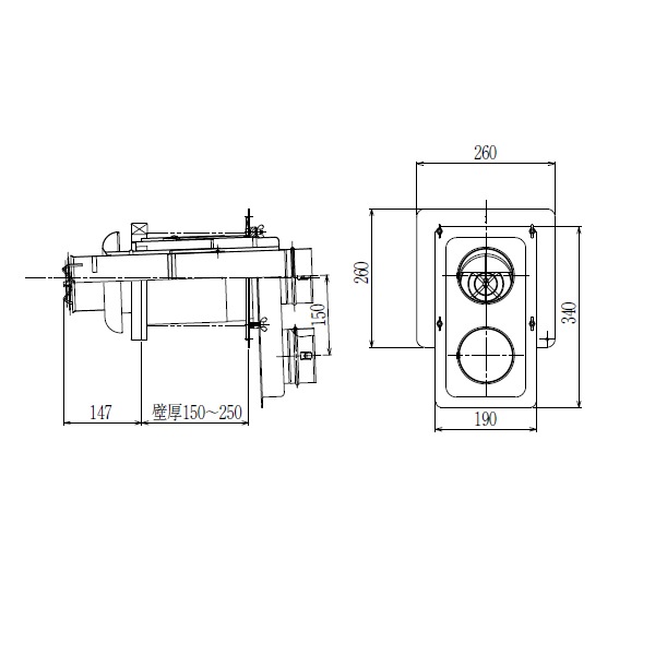 �p���} WTG-100B-4 �����핔�� Paloma