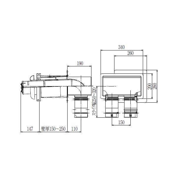 �p���} WTG-100BL-3N �����핔�� Paloma