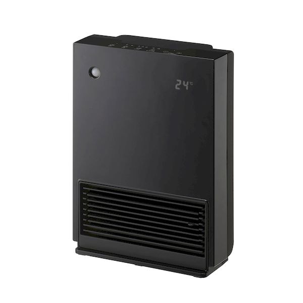 ユアサプライムス YKT-S1200EM(K) 人感・温度センサー付大風量セラミックヒーター 温度表示画面 暖房 防寒 YUASAPRIMUS