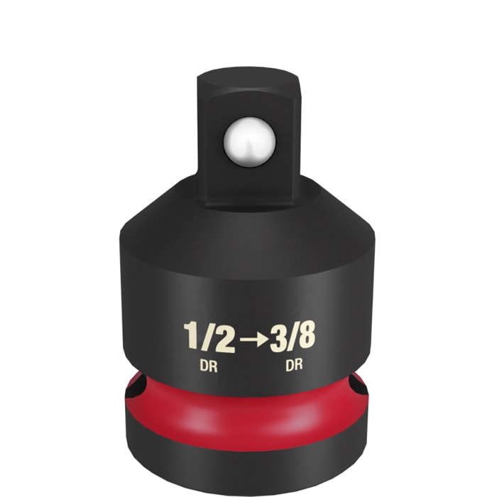 �~���E�H�[�L�[ 49-66-6725 SHOCKWAVE IMPACT DUTY �A���r���T�C�Y�ϊ��A�_�v�^�[ 1/2�C���`(12.7mm)�`3/8�C���`(9.5mm) MILWAUKEE