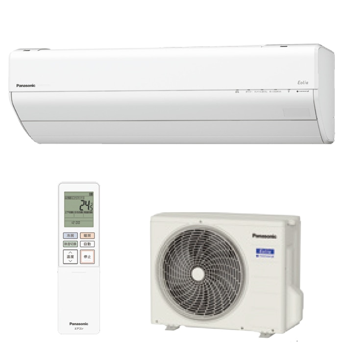 ◎ 美品 2021年製 Panasonic エアコン&室外機セット おもに6畳用