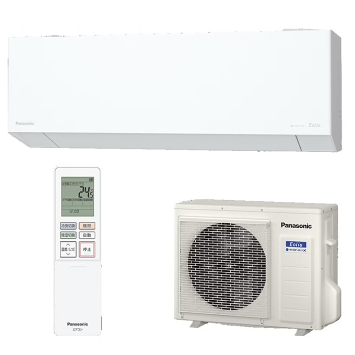 �p�i�\�j�b�N CS-715DEX2-W ���[���G�A�R�� �G�I���A Eolia EX�V���[�Y 23���p �N���X�^���z���C�g 2025�N���f�� �P��200V �i�m�C�[X �����R���t �N�[���[ ��[ �g�[ �R���p�N�g���f�� �C���o�[�^�[��g�[�����^�C�v Panasonic