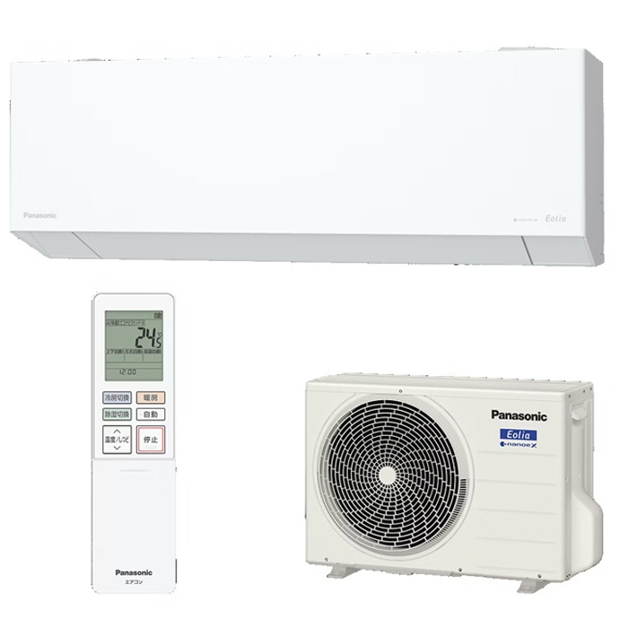 �p�i�\�j�b�N CS-225DEL-W ���[���G�A�R�� �G�I���A eolia EL�V���[�Y ���6�� �N���X�^���z���C�g 2025�N���f�� �P��100V �N�[���[ ��[ �g�[ (CS-224DEL-W�̌�p�i) Panasonic
