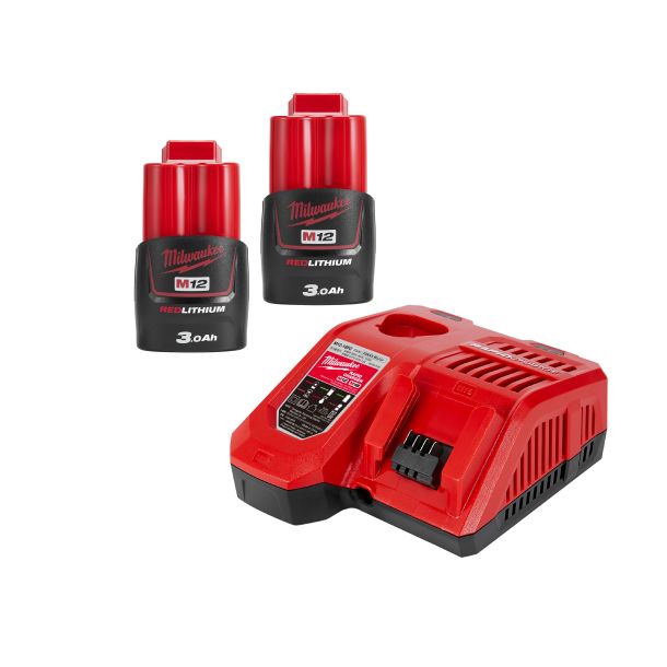 �~���E�H�[�L�[ M12-18-NRG-302-JP M12 (2) 3.0Ah FC�X�^�[�g�L�b�g MILWAUKEE