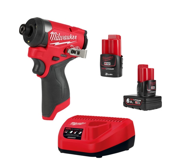 �~���E�H�[�L�[ M12-FID2-632X-JP M12 FUEL(TM) �C���p�N�g�h���C�o�[ 6.0AH&3.0AH �L�b�g MILWAUKEE