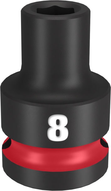 �~���E�H�[�L�[ 49-66-6240 SHOCKWAVE IMPACT DUTY �C���p�N�g�\�P�b�g 1/2�C���`(12.7mm)�p 8mm MILWAUKEE