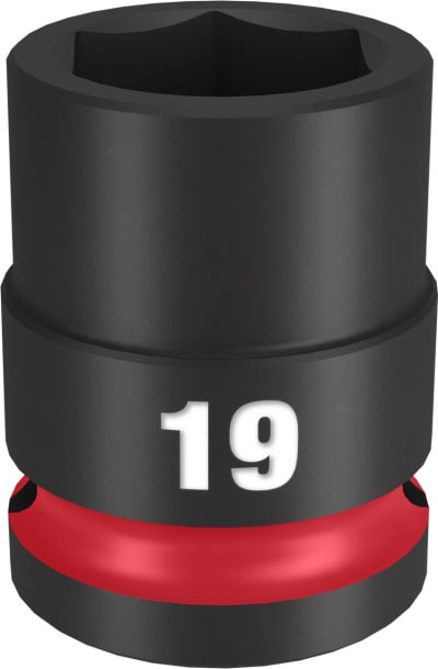 �~���E�H�[�L�[ 49-66-6251 SHOCKWAVE IMPACT DUTY �C���p�N�g�\�P�b�g 1/2�C���`(12.7mm)�p 19mm MILWAUKEE