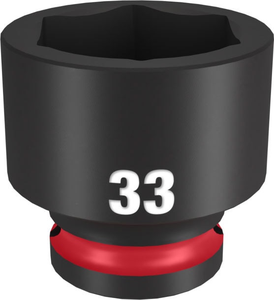 �~���E�H�[�L�[ 49-66-6265 SHOCKWAVE IMPACT DUTY �C���p�N�g�\�P�b�g 1/2�C���`(12.7mm)�p 33mm MILWAUKEE