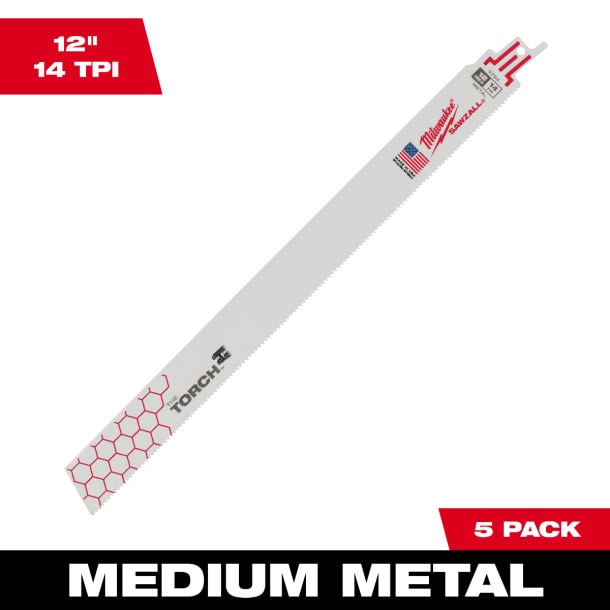 �~���E�H�[�L�[ 48-00-5794 TORCH���H�p���V�v���\�[�u���[�h 14TPI 305mm(5�{�p�b�N) MILWAUKEE