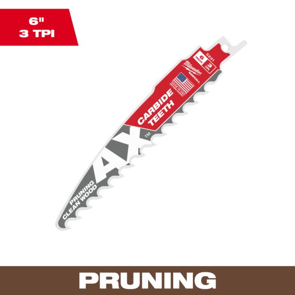 �~���E�H�[�L�[ 48-00-5231 AX ����p�J�[�o�C�h���V�v���\�[�u���[�h 3TPI 152mm(1�{) MILWAUKEE