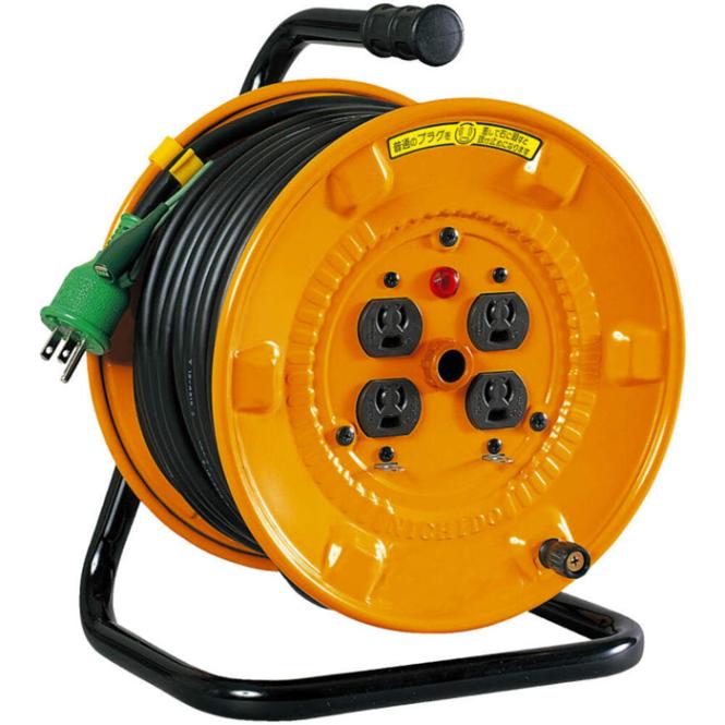 �����H�� NNP-E24N ���~�� �d�H�h���� 100V �����^ �A�[�X�t �����~�ߎ� 20m NICHIDO