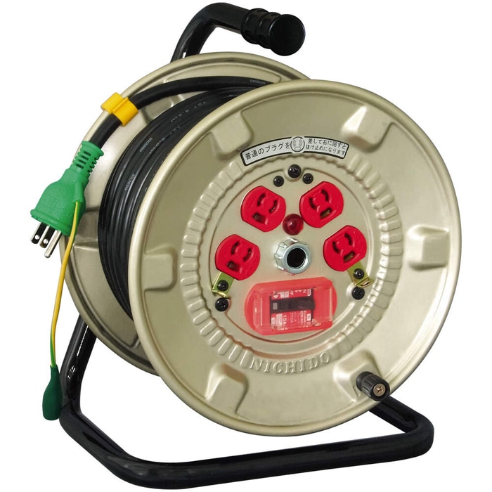 �����H�� NNP-EK24N �d�H�h���� 100V �����^ �ߕ��טR�d�ی쌓�p�u���[�J�[�t �����~�ߎ� 20m ���~���d�H�h����E�EELB�t NICHIDO