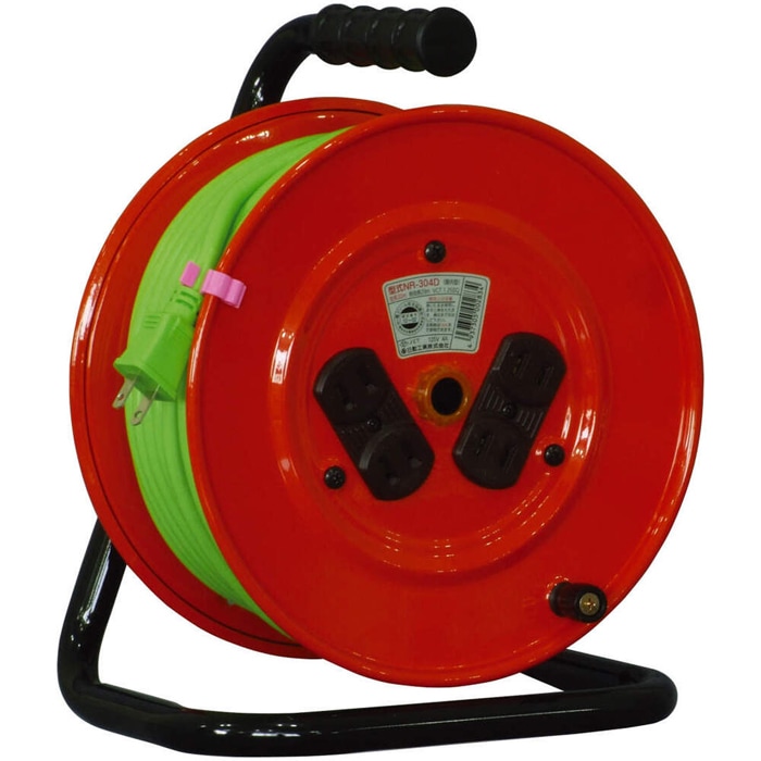 �����H�� NR-304D �d�H�h���� 100V �����^ �A�[�X���� �p�C���b�g�����v���� 30m NICHIDO