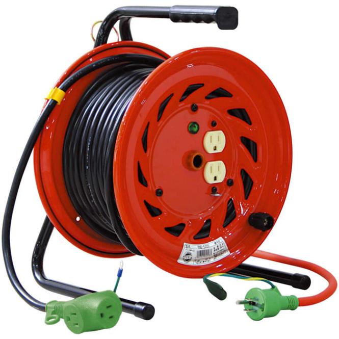 �����H�� RND-E20S �d�H�h���� 100V �����^ �A�[�X�t �т������[�� 20m �r�b�N���[�� �A�[�X�t NICHIDO
