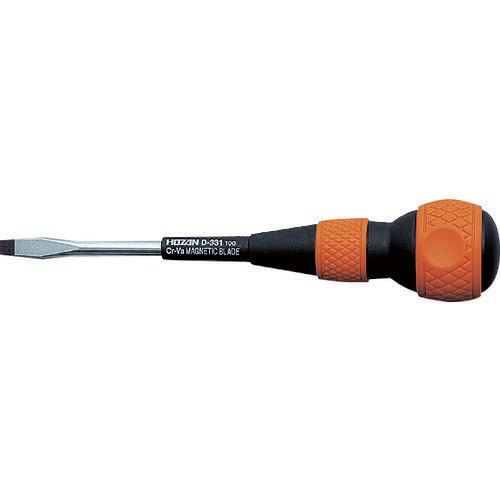 ホーザン D-331-100 ソフトグリップドライバー −6.0×1.0 100mm HOZAN
