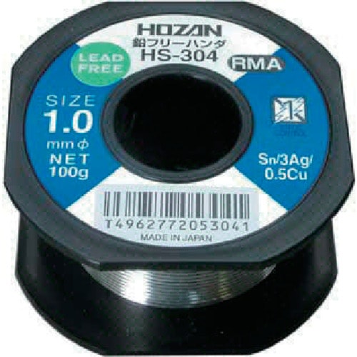 �z�[�U�� HS-304 ���t���[�n���_ 1.0mm/100g HOZAN