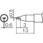 ���� T12DL08 ���Đ� 0.8DL�^ HAKKO