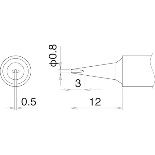 ���� T22D08 ���Đ� 0.8D�^ HAKKO