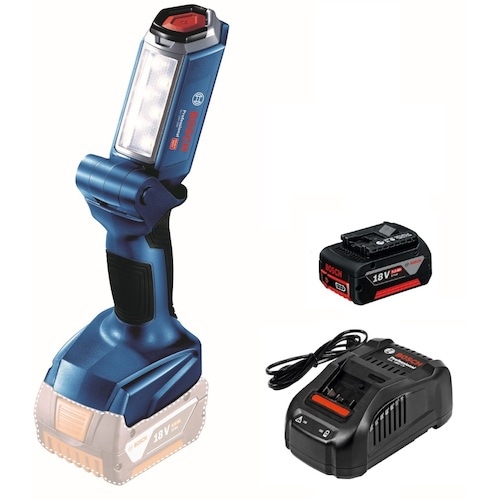 �{�b�V�� GLI18V-300SET 18V�R�[�h���X���C�gLED+�o�b�e���[�[�d��Z�b�g BOSCH