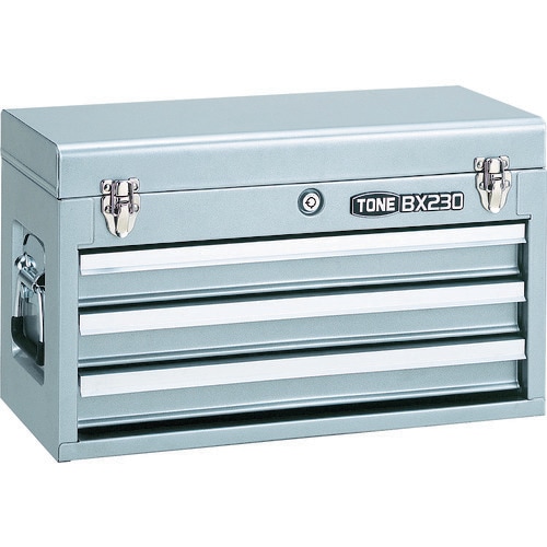 TONE BX230SV �c�[���`�F�X�g 508X232X302mm �V���o�[ �g�l