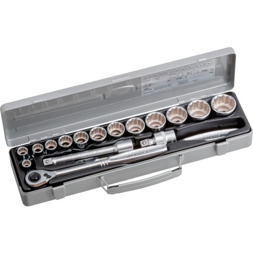 TONE 760M �\�P�b�g�����`�Z�b�g �����p12.7mm 17�_�Z�b�g 12�p(10mm�`) �g�l