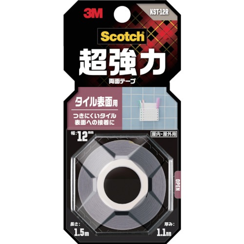 3M KST-12R XRb` ͗ʃe[v ^C\ʗp 12mmX1.5m X[G