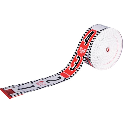 �V�������� 77241 ���b�h�e�[�v �K���X�@�ې� 30m��60mm �N���A�p�b�N JIS SHINWA