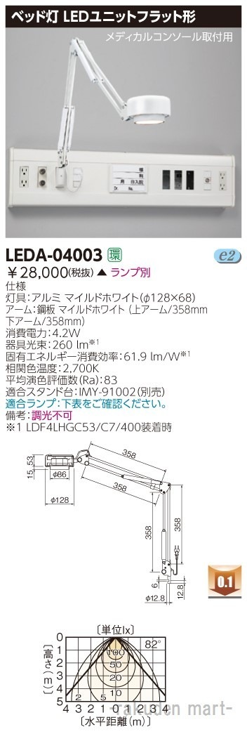 (����s��)���Ń��C�e�b�N LEDA-04003 �k�d�c���x�b�g��