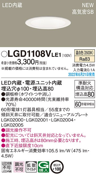 pi\jbN LGD1108VLE1 _ECg60`gUF Panasonic