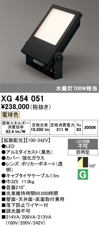 オーデリック 投光器」の人気商品一覧・価格比較 - 価格.com