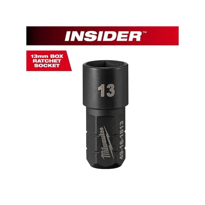 �~���E�H�[�L�[ 49-16-1613 INSIDER(TM) �p�X�X���[���`�F�b�g��p�\�P�b�g(�ђʃ^�C�v) 13mm Milwaukee