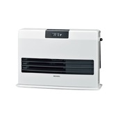 コロナ FF-WG52SK-W 寒冷地用大型ストーブ FF式温風タイプ ビルトイン ナチュラルホワイト 主に14畳用 木造 戸建14畳 コンクリート 集合22畳 暖房ヒーター 別置タンク式(別売) ガス化式 CORONA