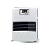 コロナ FF-VG42SK-W 寒冷地用大型ストーブ FF式温風タイプ ビルトイン ナチュラルホワイト 主に11畳用 木造 戸建11畳 コンクリート 集合18畳 暖房ヒーター 別置タンク式(別売) ガス化式 CORONA