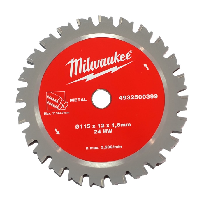 �~���E�H�[�L�[ 4932500399 12mm - 34mm�|�ǃJ�b�^�[�p�����n(115mm x 12mm x 24T) MILWAUKEE