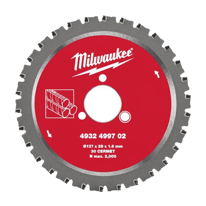 �~���E�H�[�L�[ 4932499702 �c���C�`�S�؃J�b�^�[�p�����n(137mm x 28mm x 30T) MILWAUKEE