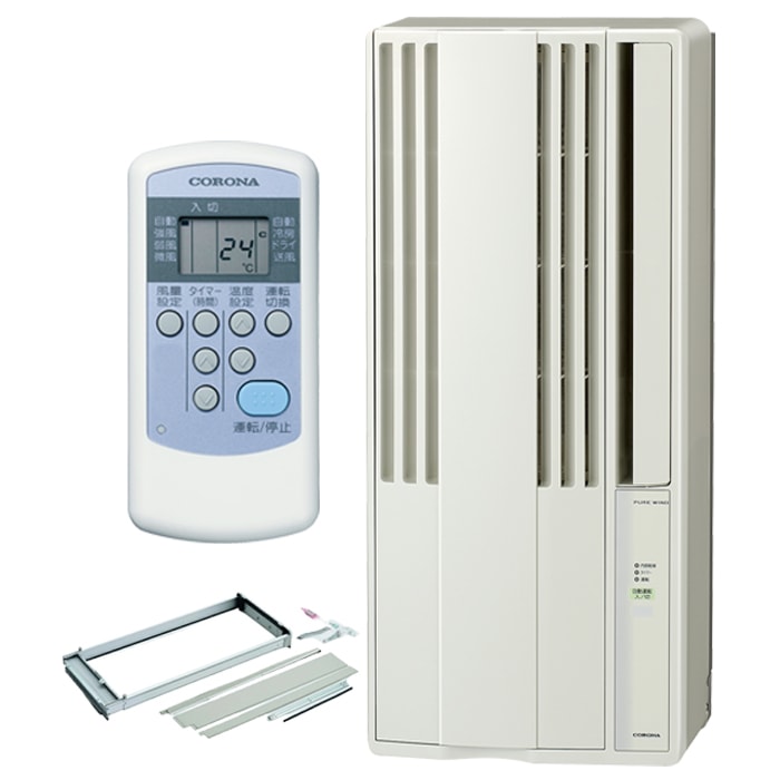 �R���i CW-1826R-W �E�C���h�G�A�R��������(ReLaLa) ��[��p ���4.5�`7���p 2026�N���f�� ���{�� 100V �V�e�B�z���C�g �N�[���[ (CW-1825R-W�̌�p�i) CORONA