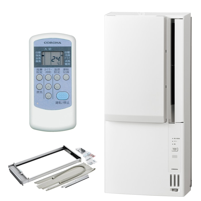 �R���i CWH-A1826R-W �E�C���h�q�[�|��������(ReLaLa) ��g�[���p�^�C�v ���4.5�`8���p 2026�N���f�� ���{�� 100V �z���C�g ���p�G�A�R�� ��[ �N�[���[ (CWH-A1825R-W�̌�p�i) CORONA