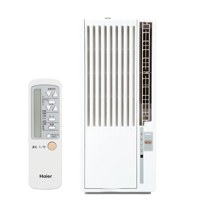 �n�C�A�[�� JA-W18A-W ���p ���[���G�A�R�� 4.5�`8�� ��[��p �z���C�g �t�������R���t �P��100V �H���s�v �E�C���h�G�A�R�� �m���h���� �N�[���[ ��[ �Ɠd (JA-18W-W�̌�p�i) Haier