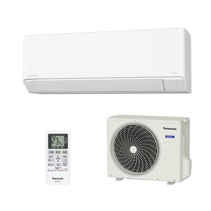 �p�i�\�j�b�N CS-256DFL-W ���[���G�A�R�� �G�I���A eolia F�V���[�Y ���8�� �N���X�^���z���C�g 2026�N���f�� �P��100V �N�[���[ ��[ �g�[ (CS-255DFL-W�̌�p�i) Panasonic